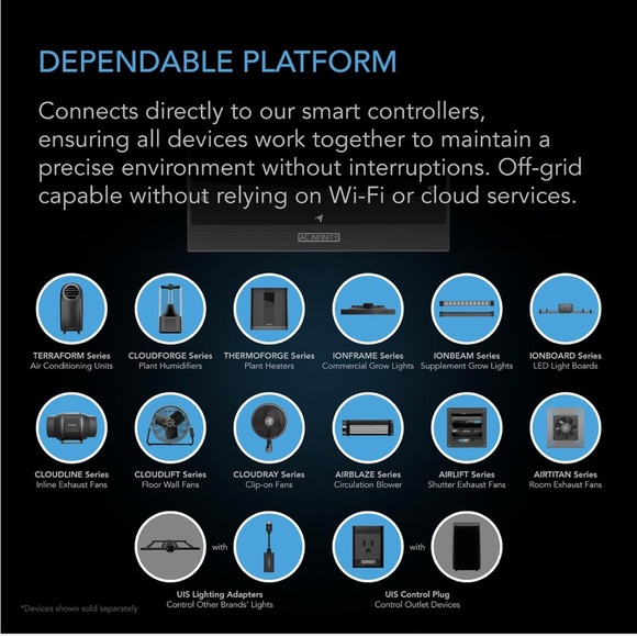 AC Infinity Black Humidifier with Display - Picture 8 of 8